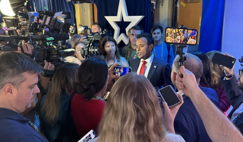 Ramaswamy Campaign Cancels All TV Ad Spending Weeks Before Iowa Caucuses