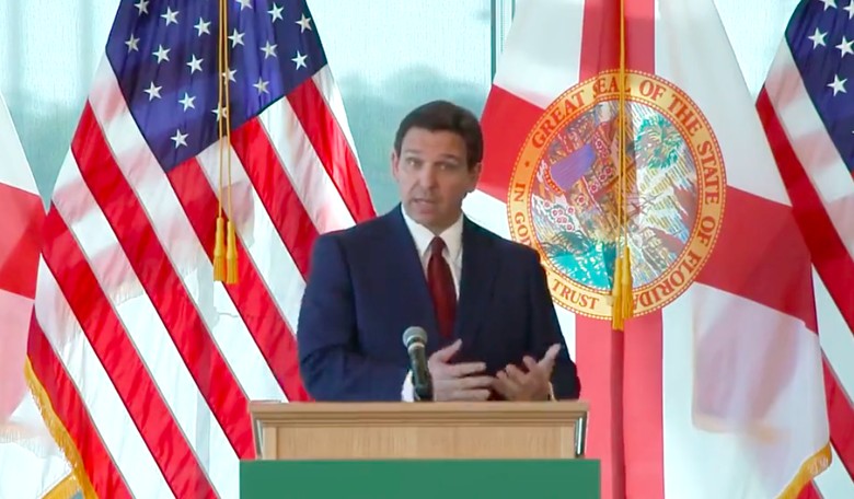 Let's Talk About Ron DeSantis' Response to the Rumored Trump Indictment
