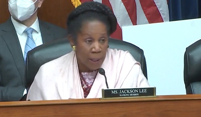 Sheila Jackson Lee Mocked After Describing What Pistol Braces Do to Firearms