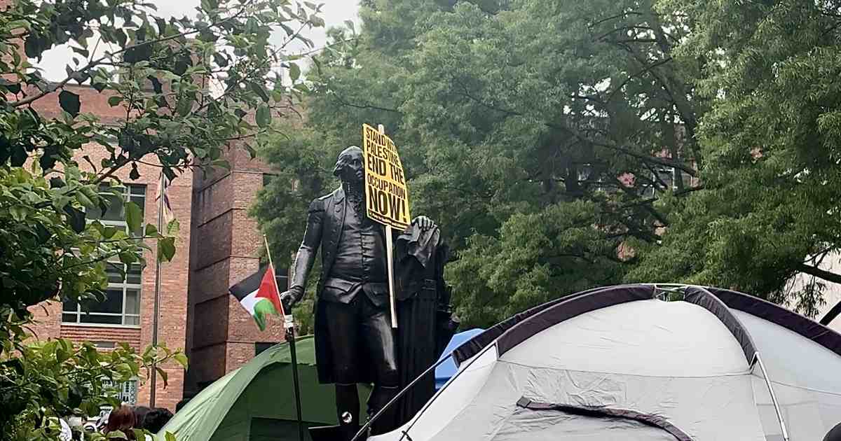 Pro-Hamas Students Set Up Another Camp... but This Jewish Student Isn't Cowering