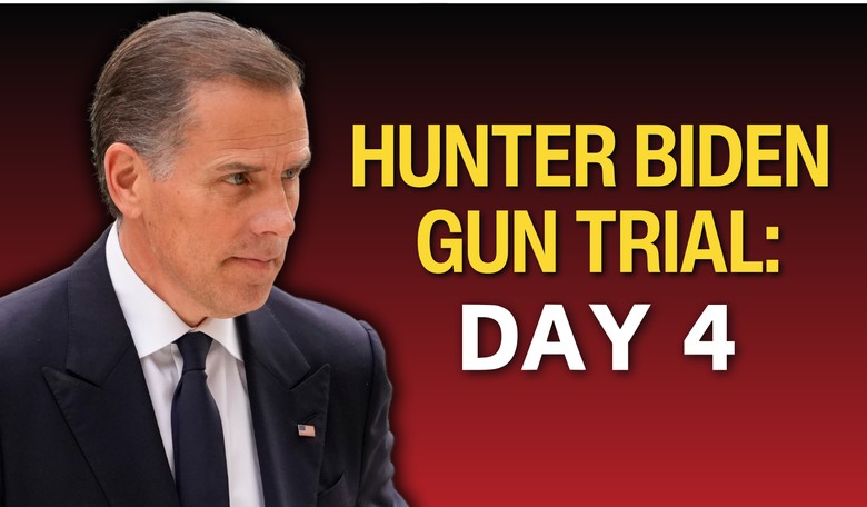 LIVE: Day 4 of Hunter Biden's Gun Trial