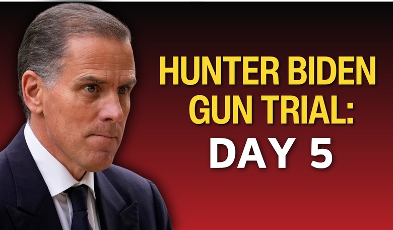 LIVE: Day 5 of Hunter Biden's Gun Trial