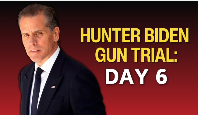 LIVE: Day 6 of Hunter Biden's Gun Trial