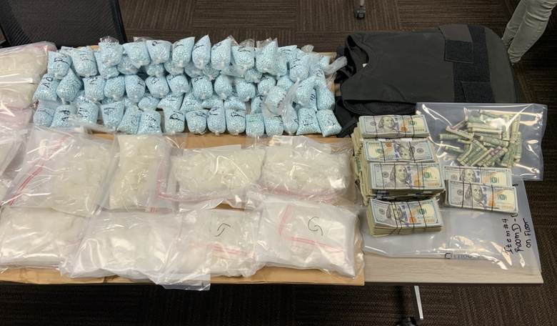 FBI, DEA Seize 120 Pounds of Meth, 25 Guns in Massive Mexican Mafia Takedown in Southern California