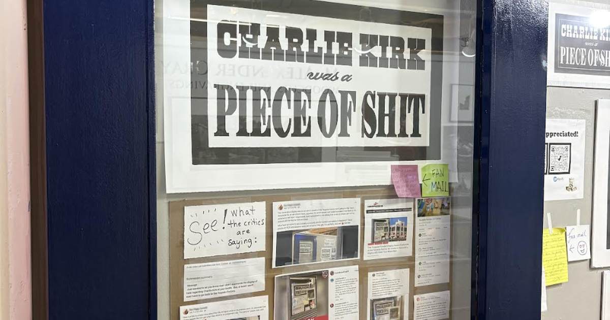 This Virginia City Seems OK Blowing Taxpayer Dollars on a Gross Anti-Charlie Kirk Display