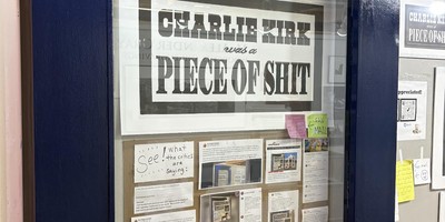 This Virginia City Seems OK Blowing Taxpayer Dollars on a Gross Anti-Charlie Kirk Display
