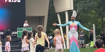 Don Davis' Forward Party Allies Showed Up at Greensboro Pride. Here's What Was on Display.
