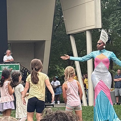 Don Davis' Forward Party Allies Showed Up at Greensboro Pride. Here's What Was on Display.
