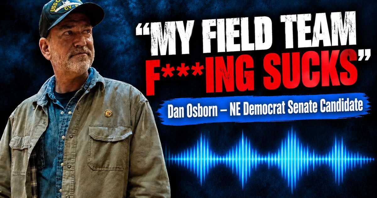 'My Field Team F***ing Sucks': More Leaked Audio Exposes Dan Osborn's ...