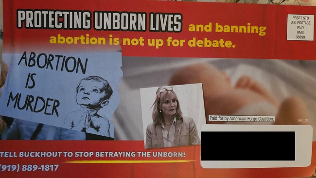 Back of Mailer