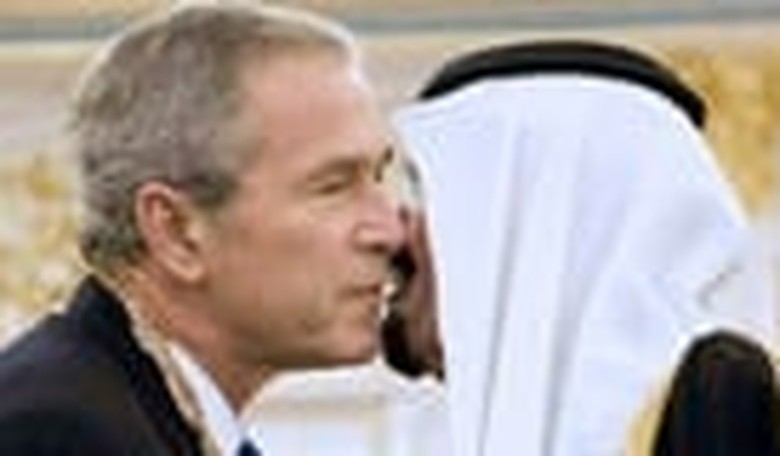 President Bush Went to the Middle East and All He Got Was Some Glitzy Jewelry