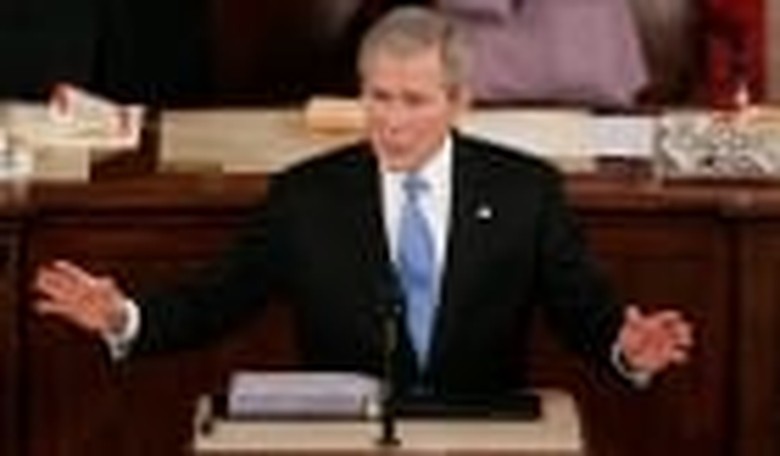 Bush Delivers His Final State of the Union Address