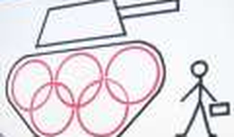 Zombie Chronicles the Olympic Torch Relay in SF