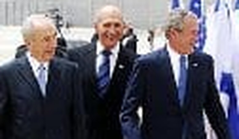Bush Tries to Make Peace as Hamas Makes War
