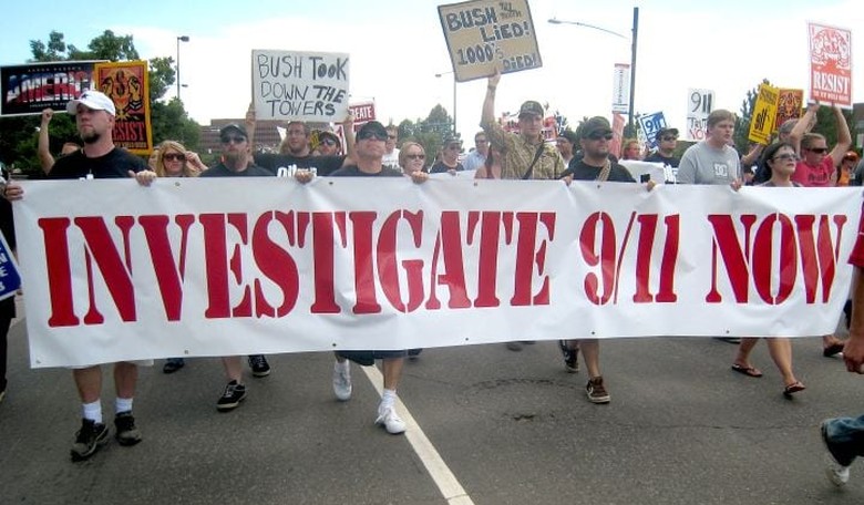 Zombie Witnesses a 9/11 Truth March at the DNC (Updated)