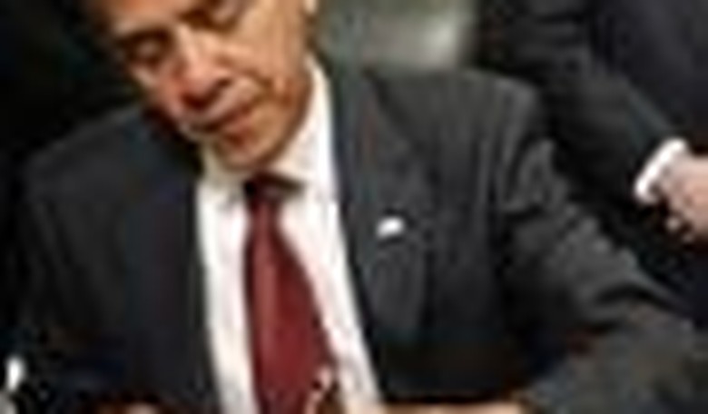 The Rush for Obama's Signature
