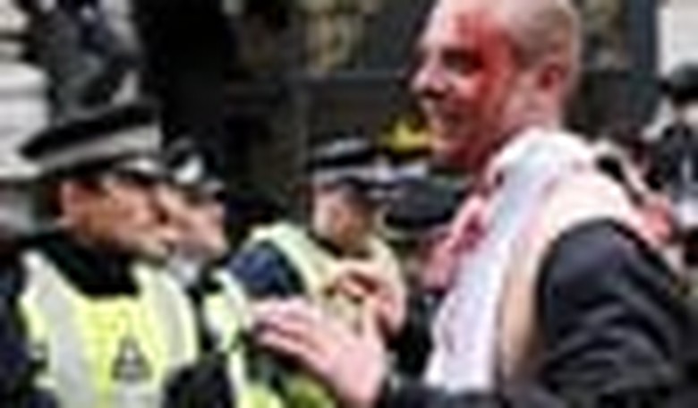 The Protest Party Gets Started at the London G20