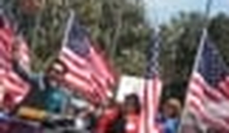 Suburban Warriors Rally at Orange County Tea Party