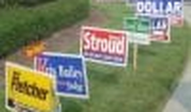 Yard Signs Tell the Tale in New Hampshire