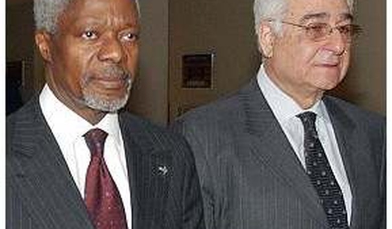 "If" Removed from Kofi Annan's "If there was a scandal..."