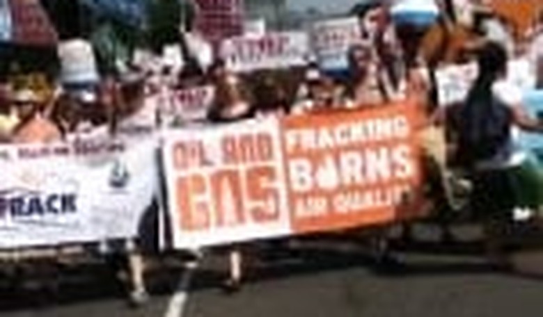 Capitol Protesters Think Fossil Fuels are a Big Fracking Deal