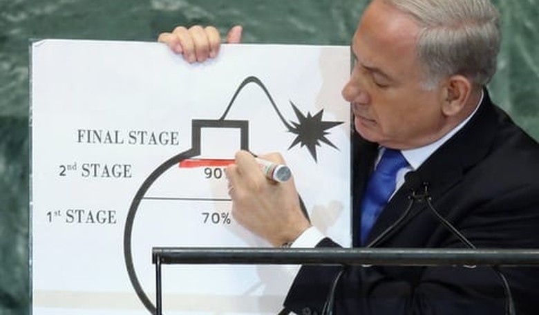 Picture This: Netanyahu's Clear Red Line Steals the 67th UNGA