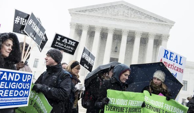 Republicans Optimistic After Supreme Court Hobby Lobby Arguments