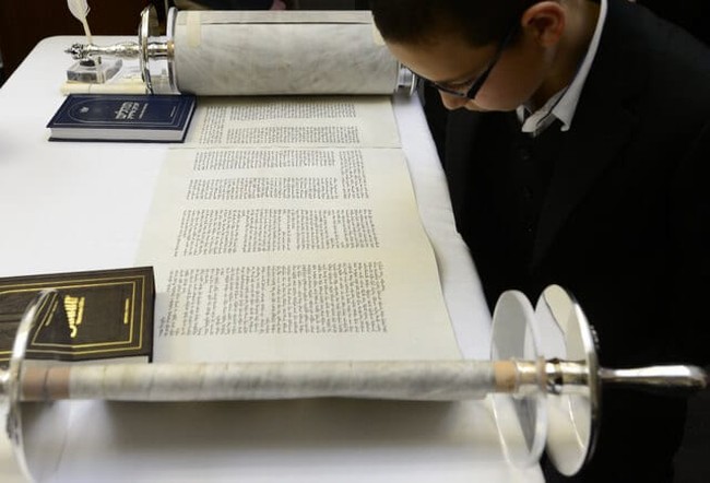 New Torah scroll