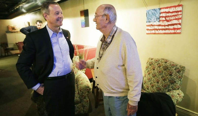 O'Malley Not Exactly Bringing Down the House in Iowa