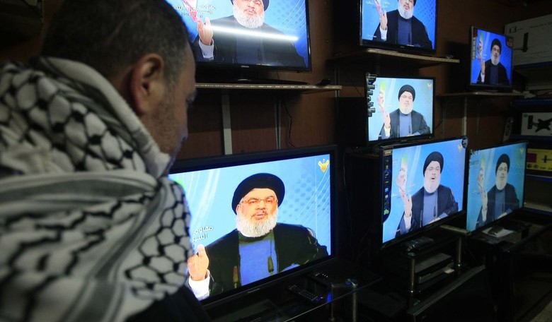 Hezbollah Leader Praises the EU: 'Trump Is Isolated and Alone'
