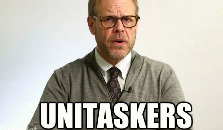 Alton Brown Decries Dumbest 'Unitasking' Kitchen Gadgets