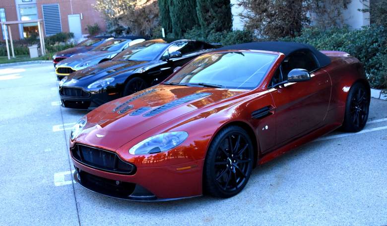 Driving $2 Million Worth of Aston Martins