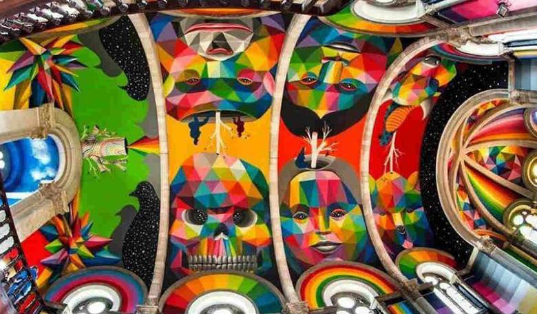 Artist's Stunning 'Personal Sistine Chapel' Erases the Separation of Church and Skate