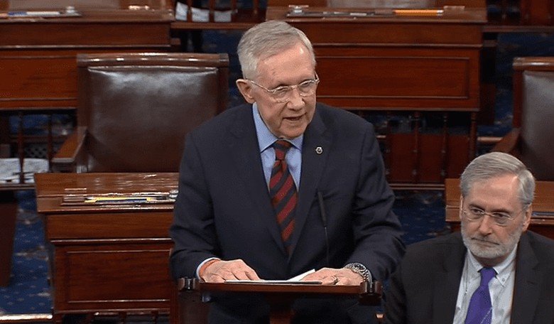 Reid: GOP 'Built' a 'Platform of Hate' for Trump
