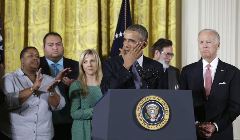 Obama: Gun-Control Orders Not 'Some Slippery Slope to Mass Confiscation'