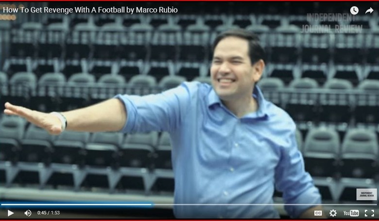 Marco Rubio's Hilarious Football Video