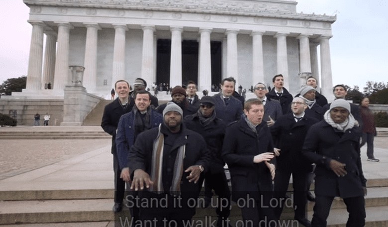 [WATCH] An Inspiring Call for Reconciliation on MLK Day by Christian-Jewish a Cappella Groups