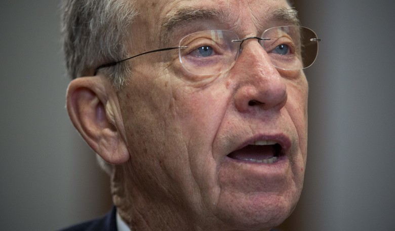 Sen. Chuck Grassley Cites 'Biden Rules' to Justify Blocking Obama Supreme Court Nominee