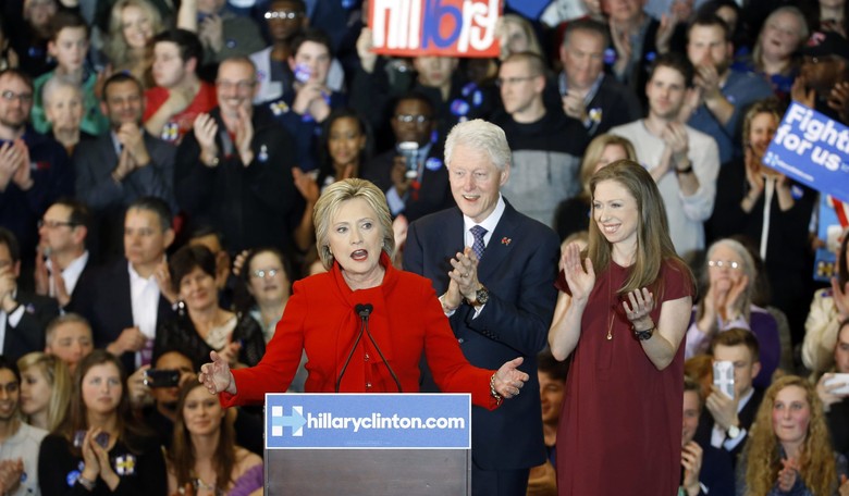 (VIDEO) Hillary's Angry, Death-Stare 'Victory' Speech in Iowa