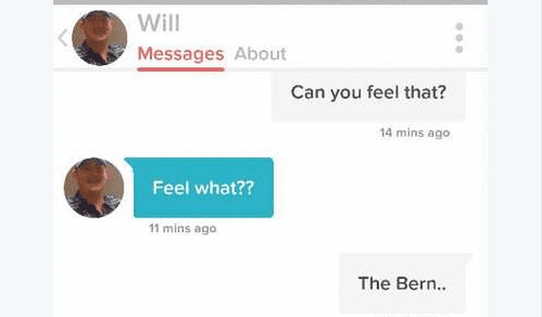 Do You Feel the Bern? Swipe Right on Tinder!