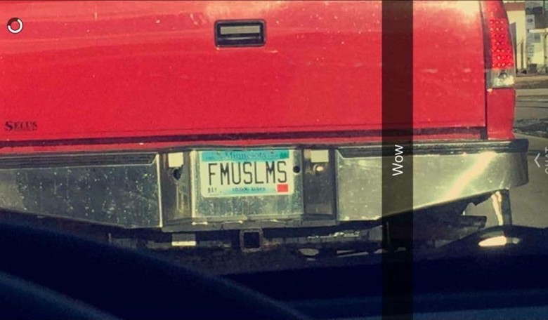 Anti-Muslim Vanity Plate Prompts Outrage