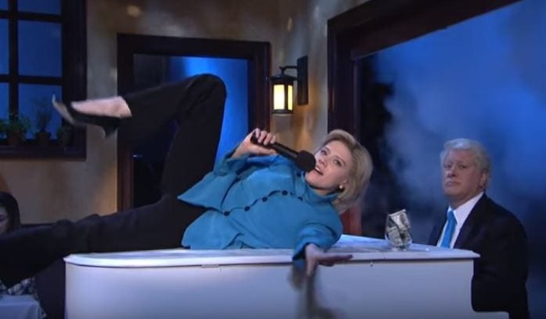 WATCH: Hillary Sings a Sad Song for Voters Wooed by Bernie