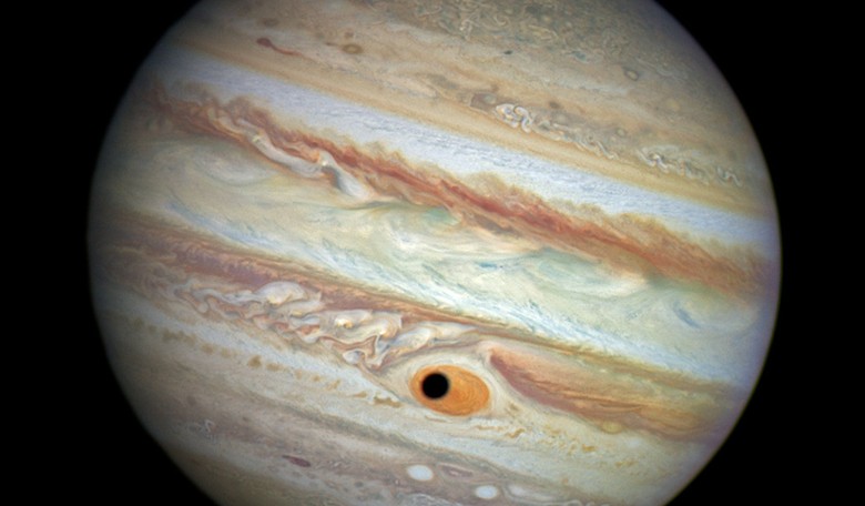 UFO Strikes Giant Planet on St. Patrick's Day!