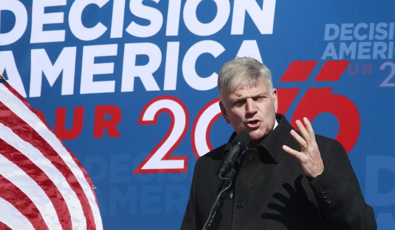 Franklin Graham: Vote for the 'Least Heathen' Candidate