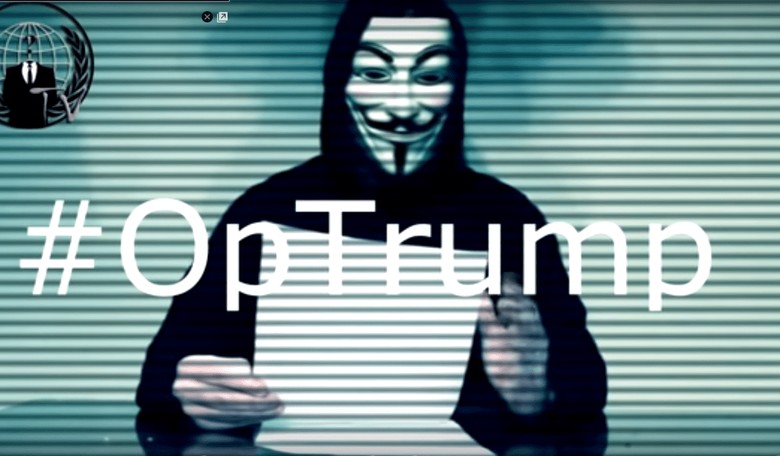 'Anonymous' Declares 'Total War' on Donald Trump