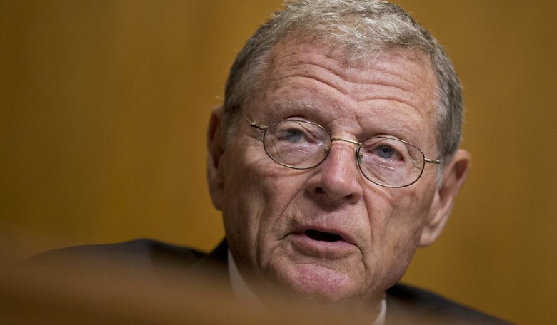 Inhofe Curiously Endorses Climate Change Hysteria Monger Kasich