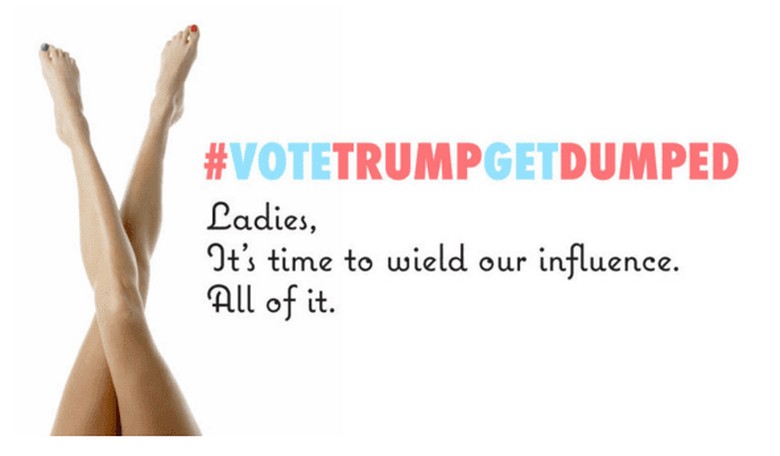 Grassroots Effort Underway to Withhold Sex From Trump Supporters