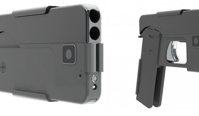 Gun that Folds into a Smartphone Shape: Good Idea?