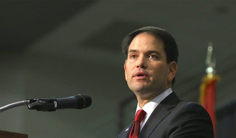 Rubio Calls Trump's Violent Rallies 'a Frightening, Grotesque, and Disturbing Development in American Politics'