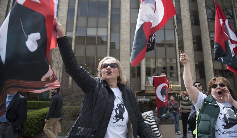 Turkish Dictator Visits U.S., Security Guards Attack, Harass Journalists